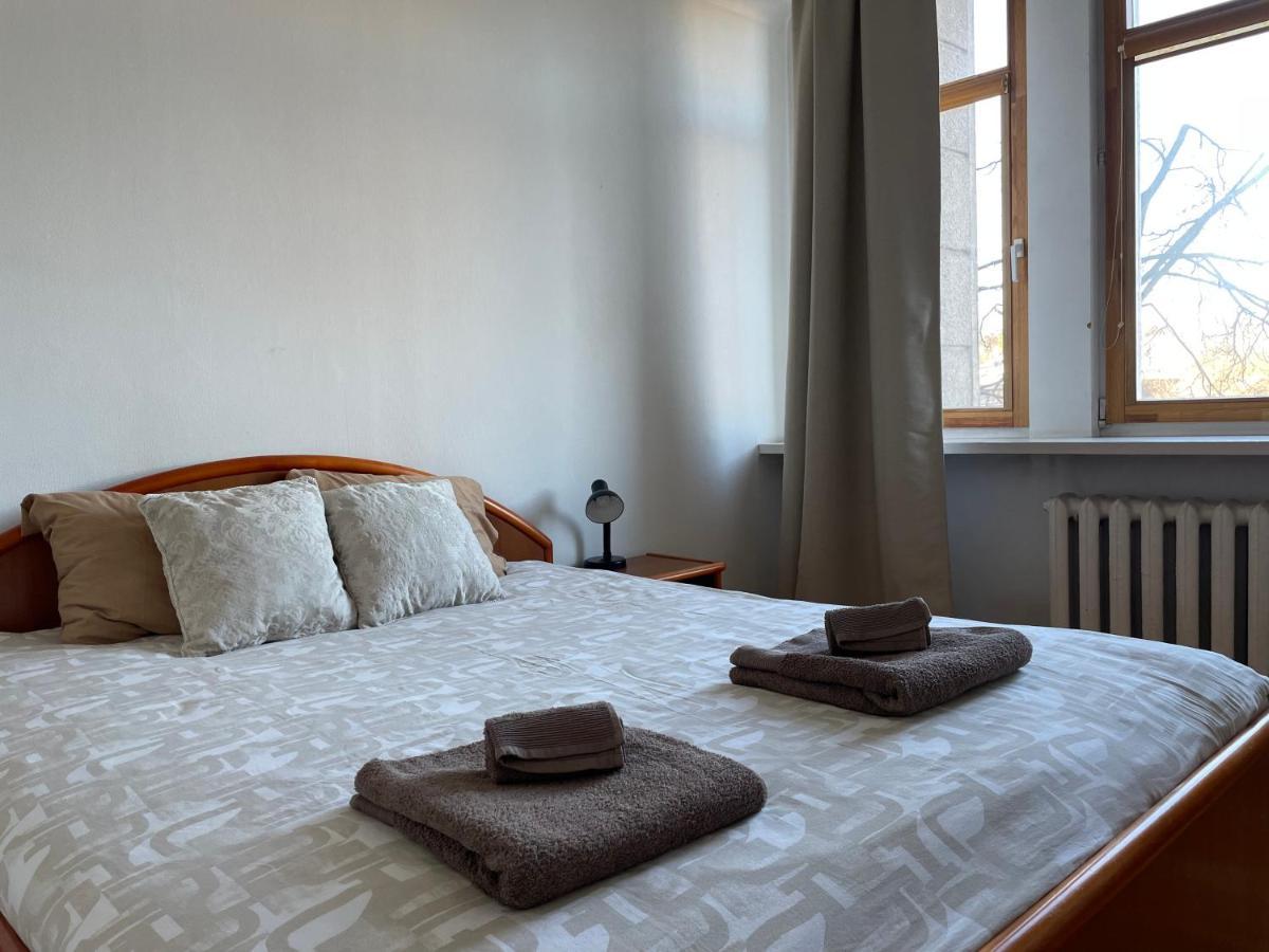 A Cozy Apartment With A Wonderful View Of The River In The Old Town Of VNO Eksteriør billede